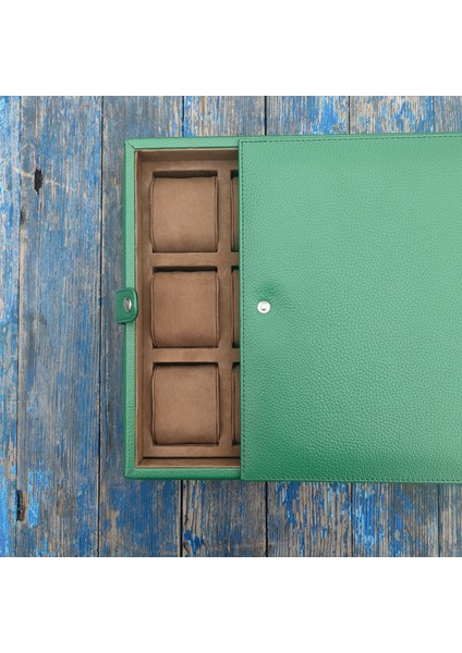 Deri Saat Kutusu Saat Koleksiyon Kutusu Çoklu Saat Kutusu modelleri