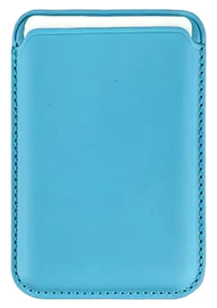 iPhone 11 Uyumlu Güçlü Manyetik Magsafe Deri Cüzdan Kartlık Deri Cüzdan