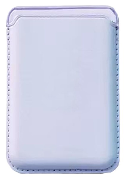 iPhone 12 Uyumlu Güçlü Manyetik Magsafe Deri Cüzdan Kartlık Deri Cüzdan