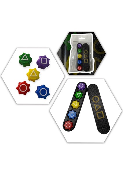 Squid Game Gonggi Beş Taş (5 Taş) Oyunu Kutulu fiyatları