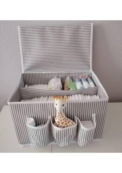 Çocuk Odası Baş Ucu Organizer Çok Amaçlı Düzenleyici 35X23X23 Ebatlarında indirimleri