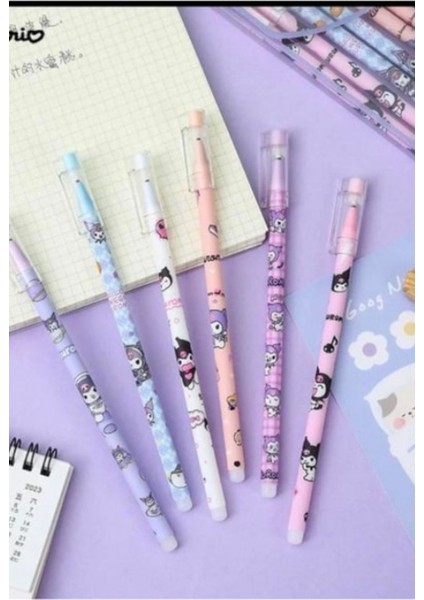 Sanrio Kuromi 0.5 Jel Kalem Mavi Mürekkep 1 Adet modelleri