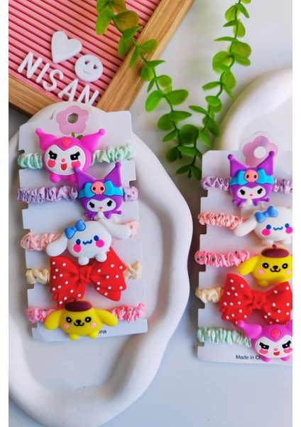 Kuromi 5'li Lastik Seti modelleri