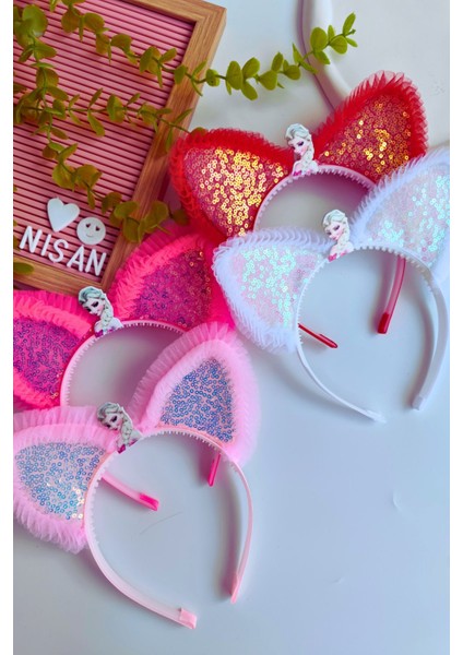 Pullu Parlak Karlar Ülkesi Elsa Taç modelleri