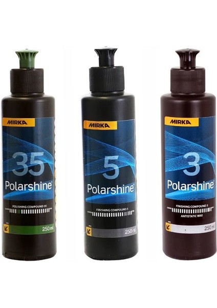 35 Kalın Pasta 5 Hare Giderici 3 Boya Koruyucu Wax 250 ml