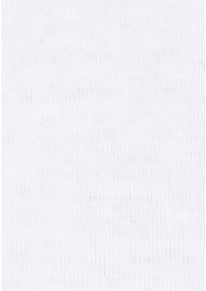 Slim Fit Placket Neck Düz Erkek Beyaz Kısa Kol Tişört