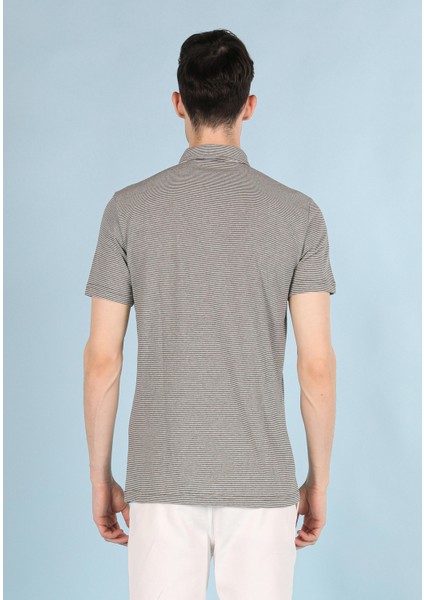 Regular Fit Polo Yaka Düz Erkek Yeşil Kısa Kol Tişört fiyatları