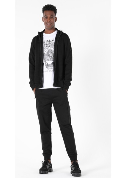 Slim Fit Erkek Siyah Ceket Cl1057269