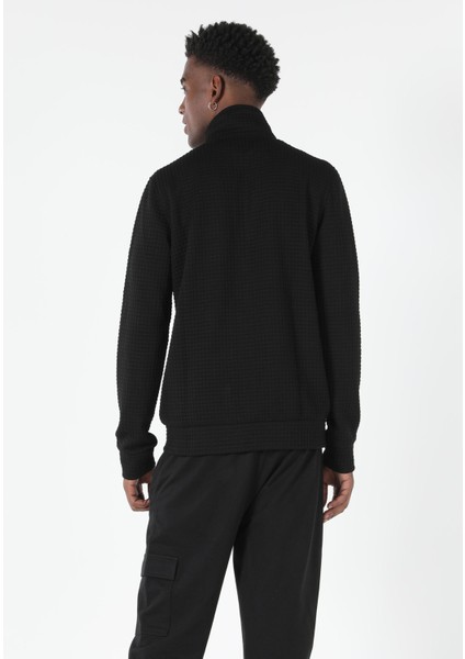 Slim Fit Erkek Siyah Ceket Cl1057269
