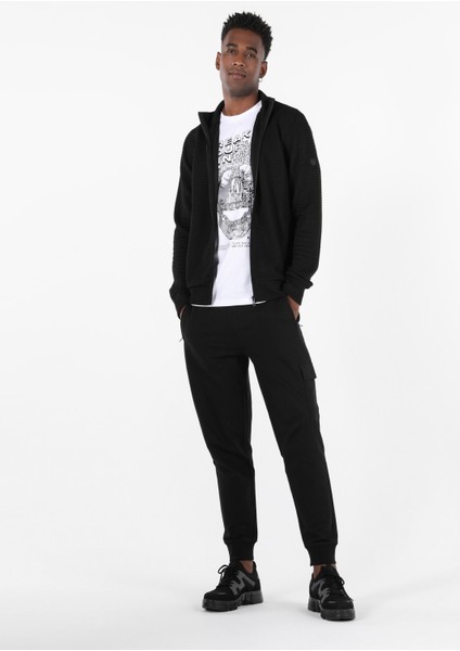 Slim Fit Erkek Siyah Ceket Cl1057269