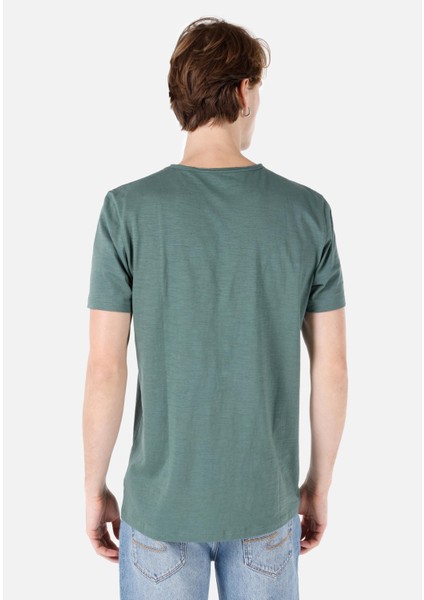 Yeşil Erkek Tshirt K.kol