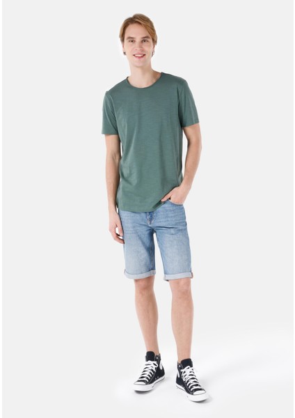 Yeşil Erkek Tshirt K.kol