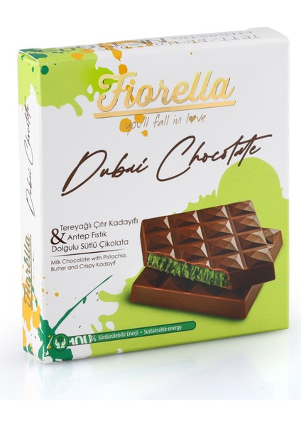 Dubai Çikolatası 60 gr. (1 Paket)