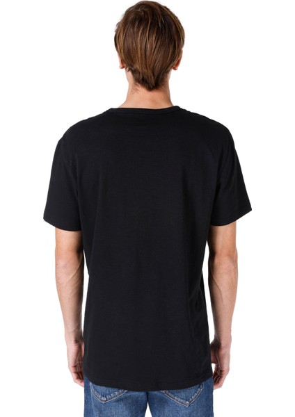 Siyah Erkek Tshirt K.kol