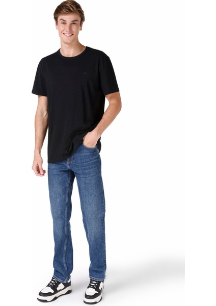 Siyah Erkek Tshirt K.kol