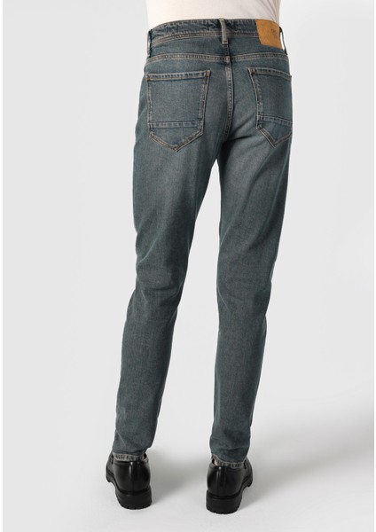 041 Danny Slim Fit Düşük Bel Dar Paça Erkek Denim Jean Pantolon