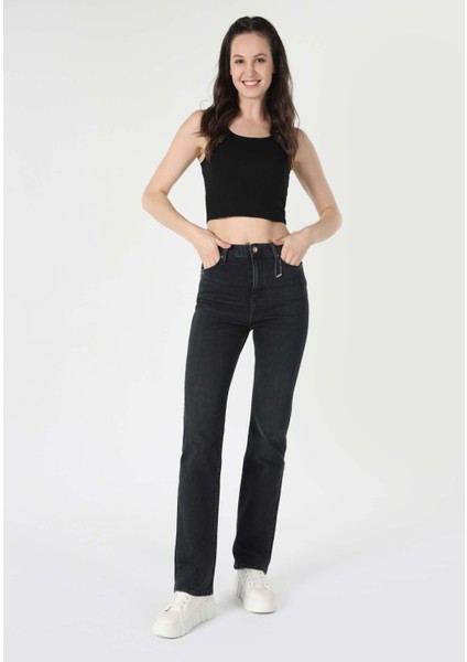 Slim Fit Kadın Siyah Atlet