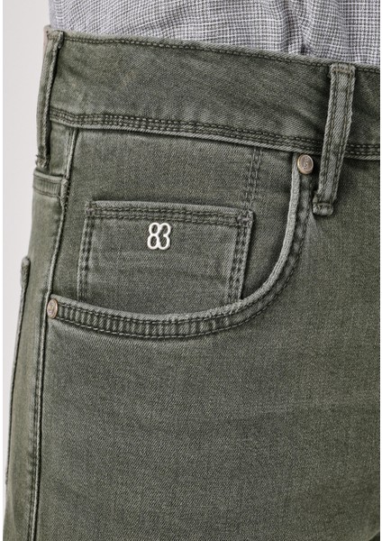 044 Karl Straight Fit Düşük Bel Düz Paça Erkek Mavi Jean Pantolon