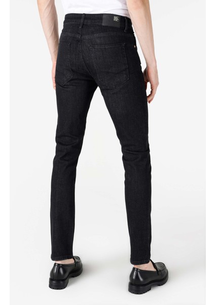 044 Karl Straight Fit Düşük Bel Düz Paça Erkek Mavi Jean Pantolon