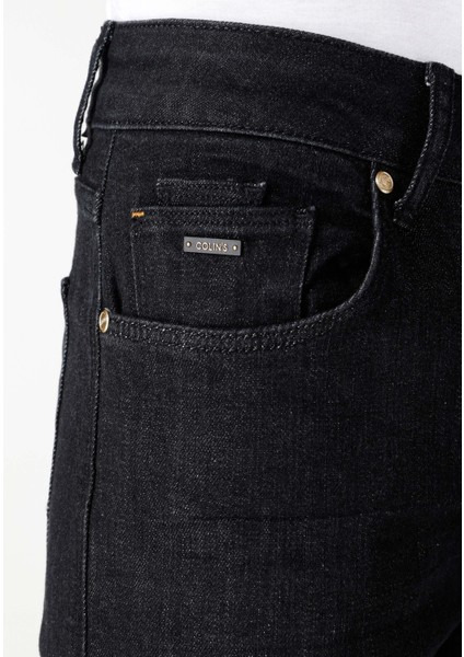 044 Karl Straight Fit Düşük Bel Düz Paça Erkek Mavi Jean Pantolon