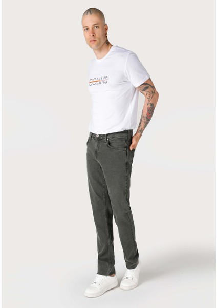044 Karl Straight Fit Erkek Siyah Jean Pantolon