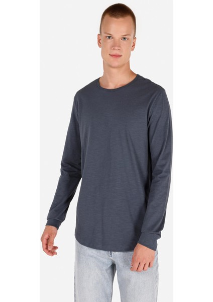 Mavi Erkek Tshirt U.kol