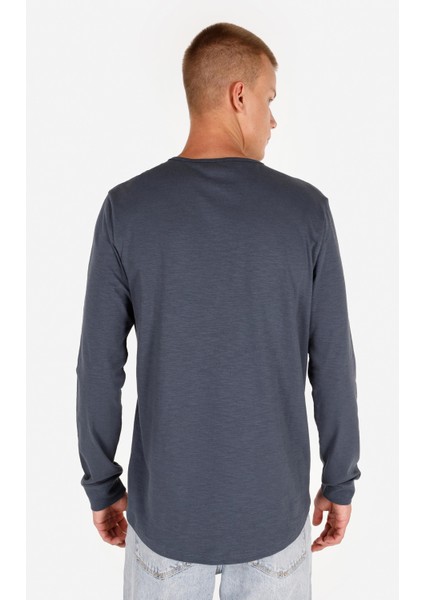 Mavi Erkek Tshirt U.kol