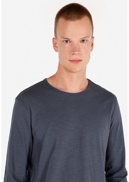Mavi Erkek Tshirt U.kol
