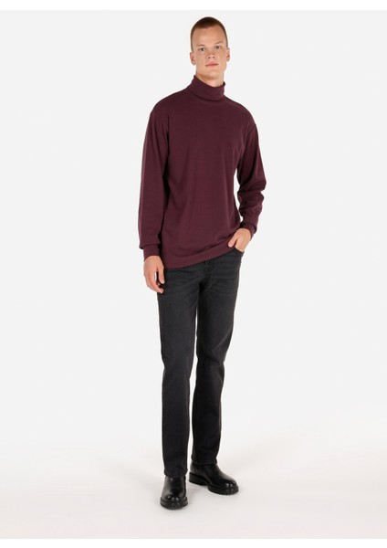 Mor Erkek Tshirt U.kol
