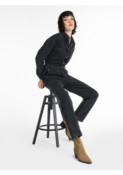 Regular Fit Kadın Denim Jean Pantolon