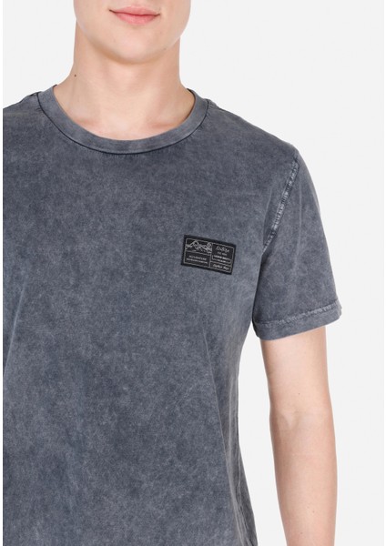 Antrasit Erkek Tshirt K.kol