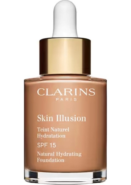 Skin İllusion Spf 15 - Nemlendirici Doğal Fondöten 112 Amber 30 ml