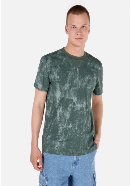 Yeşil Erkek Tshirt K.kol