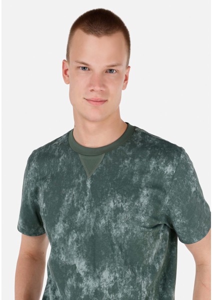 Yeşil Erkek Tshirt K.kol