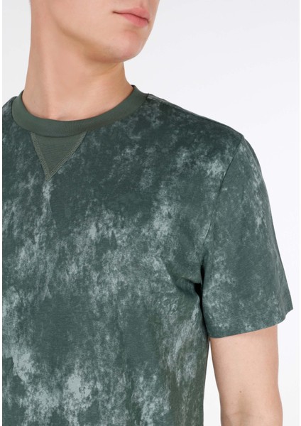 Yeşil Erkek Tshirt K.kol