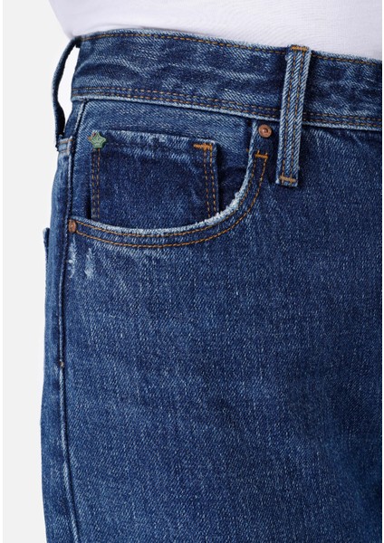 970 Berry Normal Kesim Yüksek Bel Geniş Paça Denım Kadın Pantolon