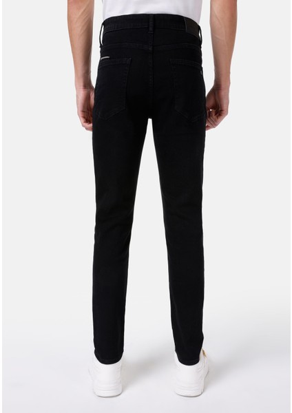 Regular Fit Bisiklet Yaka Gri Erkek Kazak