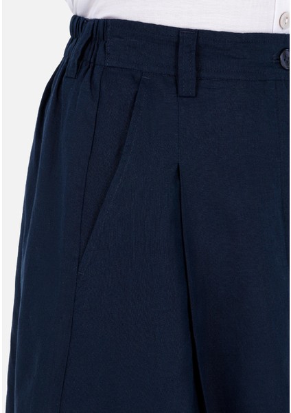 Midi Skirt Kadın Lacivert Etek Cl1068921
