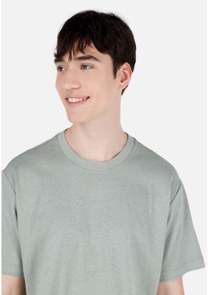 Yeşil Erkek Tshirt K.kol