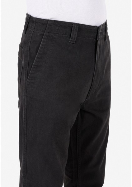 Loose Fit Orta Bel Bol Paça Erkek Antrasit Pantolon Cl1072304