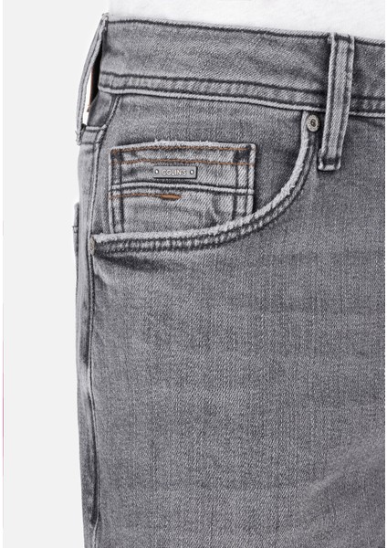 044 Karl Straight Fit Erkek Siyah Jean Pantolon