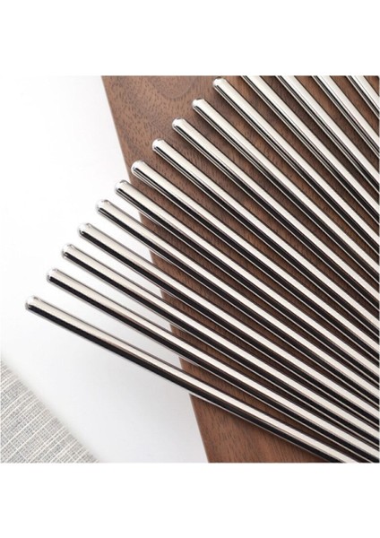 Paslanmaz Çelik Çin Çubukları, 4 Parça, Metalik Renk, Dayanıklı ve şık tasarım indirimleri