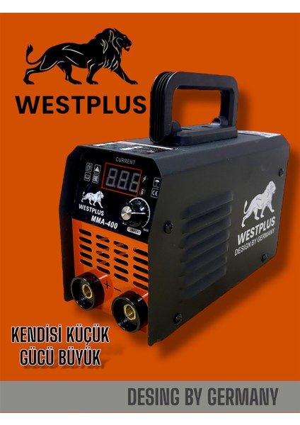 DİJİTAL GÖSTERGELİ İNVERTER KAYNAK MAKİNESİ 250A PROFESYONEL MMA400 SERİSİ WESTPLUS GERMANY DESİNG MİNİ KAYNAK MAKİNESİ ÇANTA TİPİ