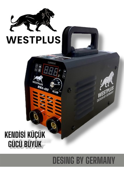 DİJİTAL GÖSTERGELİ İNVERTER KAYNAK MAKİNESİ 250A PROFESYONEL MMA400 SERİSİ WESTPLUS GERMANY DESİNG MİNİ KAYNAK MAKİNESİ ÇANTA TİPİ