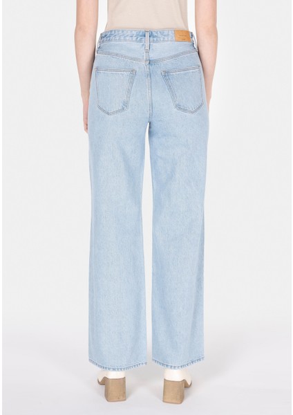 970 Berry Regular Fit Kadın Mavi Jean Pantolon Cl1073219