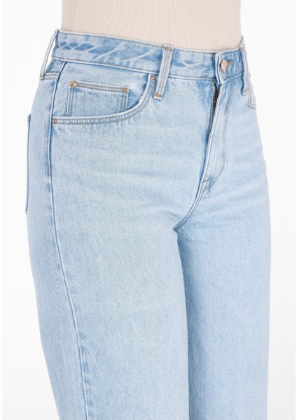 970 Berry Regular Fit Kadın Mavi Jean Pantolon Cl1073219