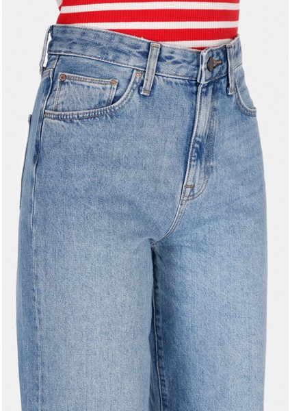 970 Berry Regular Fit Kadın Denim Jean Pantolon CL1073218