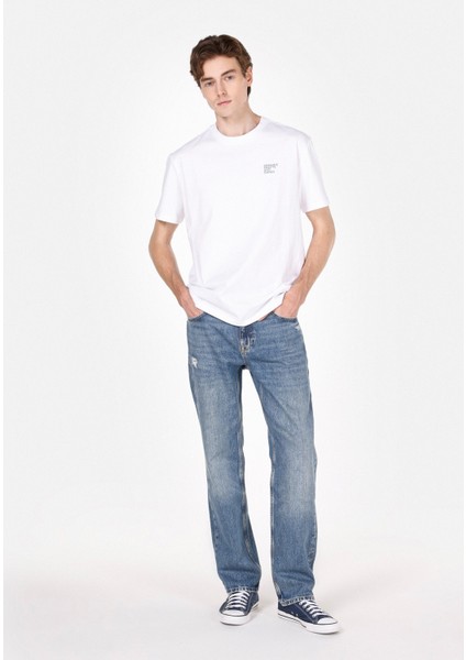 045 Davıd Regular Fit Erkek Mavi Jean Pantolon Cl1074500