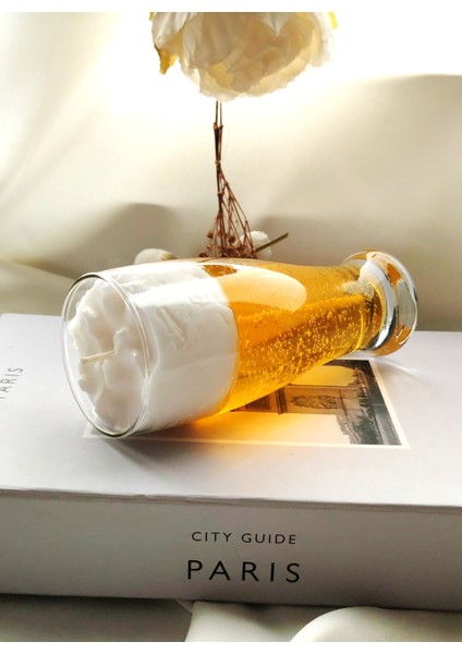Okyanus Kokulu Bira Görünümlü Beer Candle Dekoratif Mum modelleri