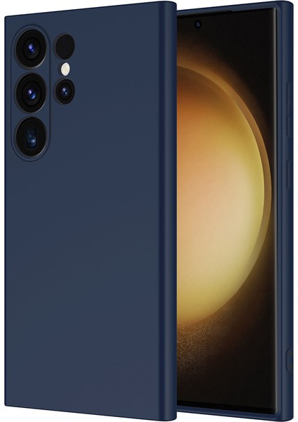 Samsung Galaxy S25 Ultra Uyumlu Kılıf Lansman Içi Kadife Kamera Korumalı Nano Silikon Kılıf